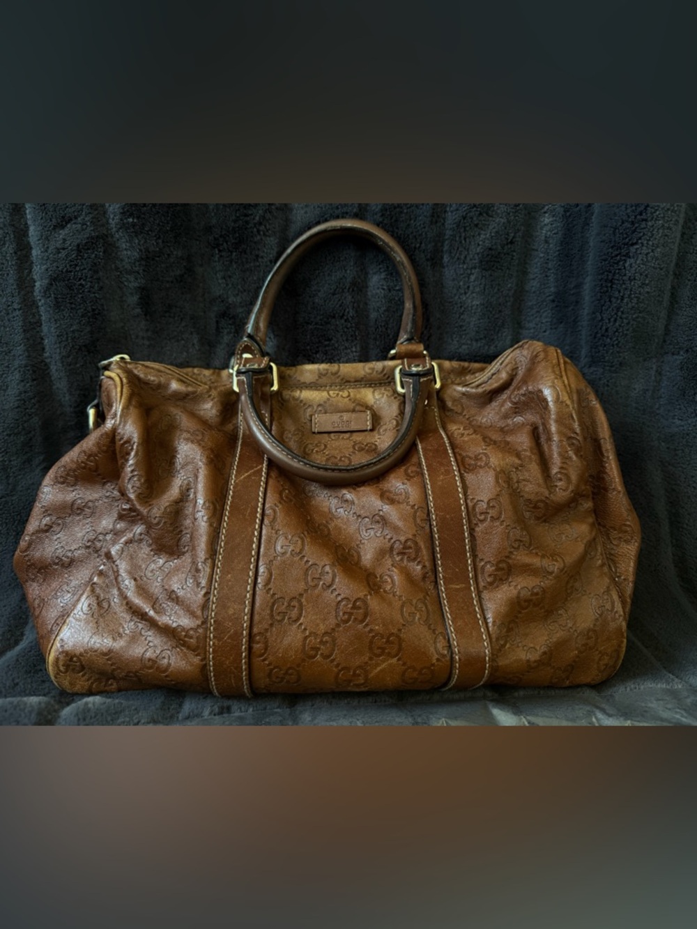 Gucci Guccissima Joy Boston Bag - Picture 3 of 11